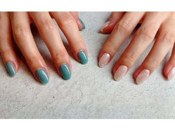 ルヴェール 久屋公園(le verre)の写真/《栄駅徒歩2分》毎日目に映る場所だからこそとびきり可愛く♪le verreで自慢したくなる指先を手に入れる♪