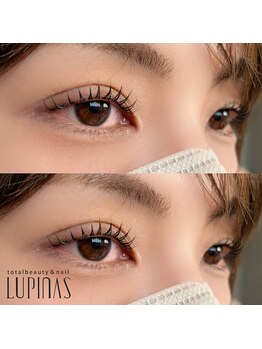 ルピナス(LUPINAS)/【束感まつげパーマ】Cカール