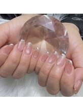 アートネイル ギャラリー(Art nail Gallery)/うるちゅるガラスフレンチ