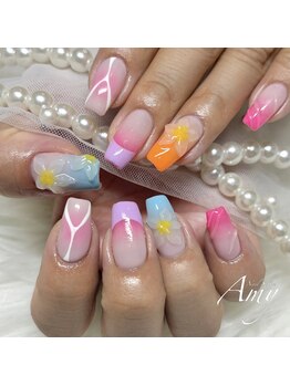 海外サマーネイル