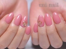 ユニネイル(uninail)/上品シンプルネイル