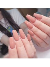 クイーンズビューティーサロン 歌舞伎町店(Queen's beauty salon)/チップ長さ出し10本+ワンカラー