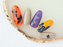 ハロウィンネイル