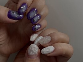個性派ネイル