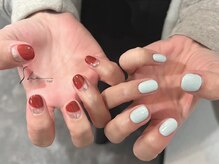 シー(SHE)/ちぐはぐネイル