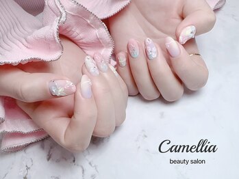 春ネイル/ハンド/フェルイン