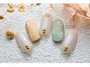春フラワーネイル