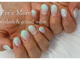 シンプルグラデーションネイル