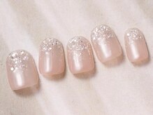 アイネイルズ 天神今泉店(I-nails)/シンプルラメグラデ