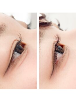 アプリラッシュ シエロ(Apri Lush Cielo)/パーマ+マツエク60本