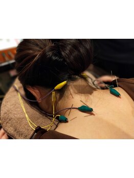 首・肩のつらさを改善したい