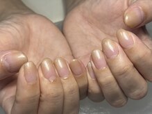 ネイル モア 岐阜駅店(nail mor.)/パールグラデ