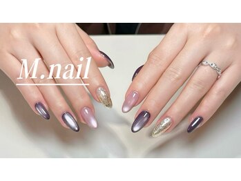 M.nail/マグネット&ラメ