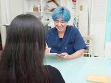 オフタイム(off time)の雰囲気(お話を伺い、お身体の状態に合わせて施術いたします)