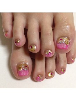 ネイルサロンル ミエル(lumiere)/ドロップネイル