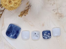 ニュアンスネイビーフット♪6600