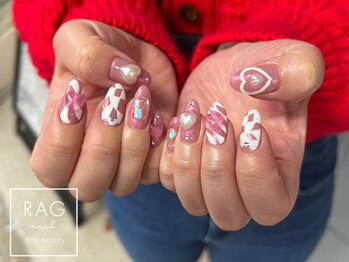 ラグ ネイル(RAG nail)/アートネイル/アートデザイン