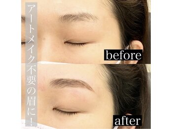 エース ブロウ(ace brow)/アート風な毛流れ