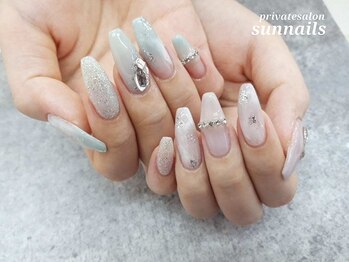 サンネイルズ(sun nails)/6本アート
