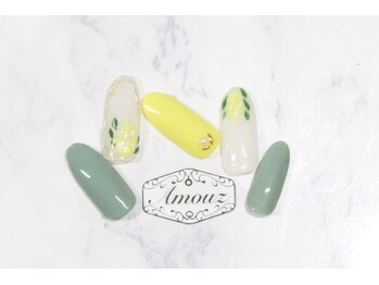 アモウズ(Amouz)/定額【テーマ:ボタニカル】1