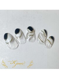 モノトーンネイル