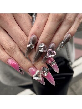 イロハネイル(IROHA NAIL)の写真/【画像持込デザインコース120分】トレンドデザインもアートもお任せ下さい！自分好みの指先に...☆