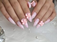 エマネイル プラスキハクヤ 天満橋店(EmaNail+KIHAKUYA)/リボン