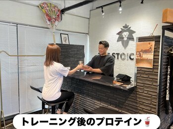 ストイッククラブ(THE STOIC CLUB)/トレーニング後のプロテイン