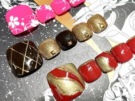 【トレンド】フットネイル