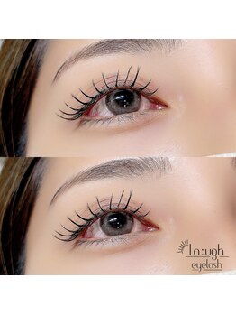 ラフアイラッシュ 千葉店(La:ugh eyelash)/セーブル140本