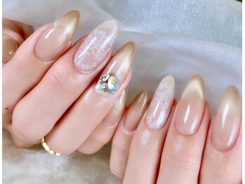 ネイルサロンアンドスクール バニラ(nailsalon&school VANILLA)の写真/【話題のレースネイルで大人可愛いを叶える】SNS一番人気☆パラジェル/マグネット/北千住/綾瀬・亀有