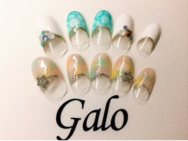 定額ジェルネイル　¥7700