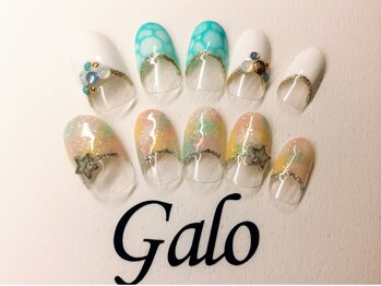 ガロ(Nail galo)/定額ジェルネイル　¥7700
