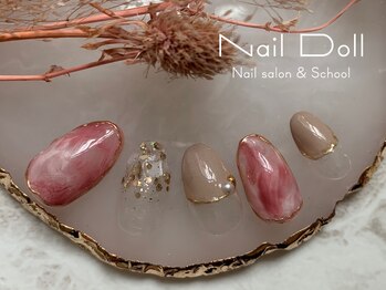 ネイルドール(Nail Doll)/ピンクニュアンス