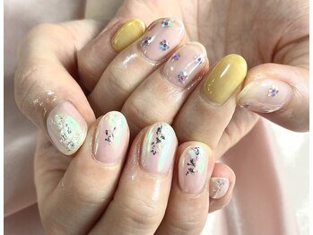 ケーエヌ(KN)/持ち込み8,980 アシメオーロラ♪