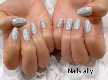 ネイルズアリー 立川店(Nails ally)/ユニコーンネイル×シンプル×秋