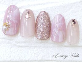 綺麗め◇大理石Nail