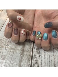 チューリップとマグネット！