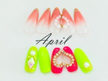 エイプリルプラス(April plus)/ハートネイル