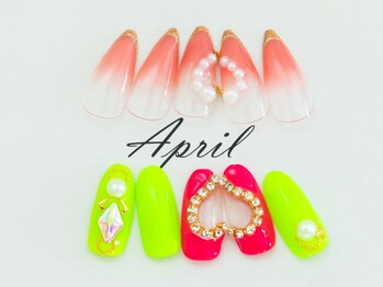 エイプリルプラス(April plus)/ハートネイル