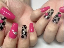 ニカ(nica.)/ピンク×レオパード