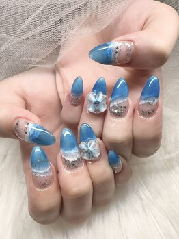 タムタムネイル 本厚木(Tam Tam Nail)/持ち込みデザイン