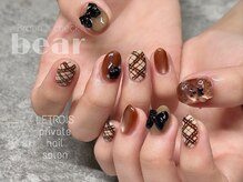 ルトロワ(LETROIS)/チェック柄ネイル