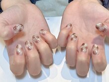 ツインネイル 久屋大通店(twin.nail)/カフェラテネイル♪