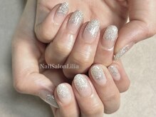 Nail salon Lilia/ラメグラデーション