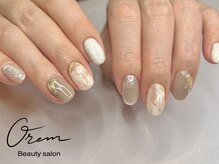 大人ニュアンスネイル