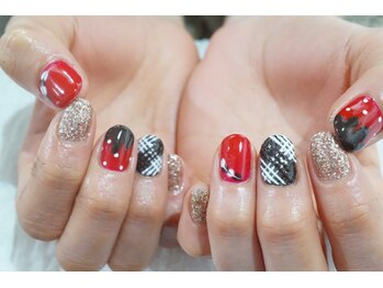 ネイル シスター(nail sister)/バレンタインネイル