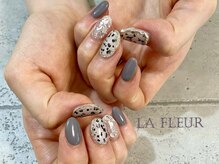 ラ フルール(La Fleur)/アニマル柄ネイル