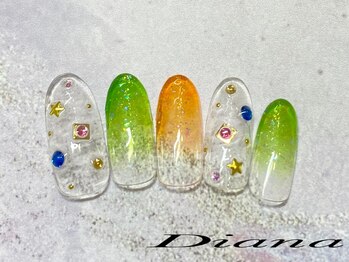 定額ネイル　7,700円　A‐074