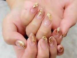 夏、秋にOK★ニュアンスネイル★